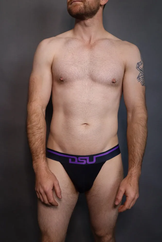 DSU CHROMATIC Black Jockstrap