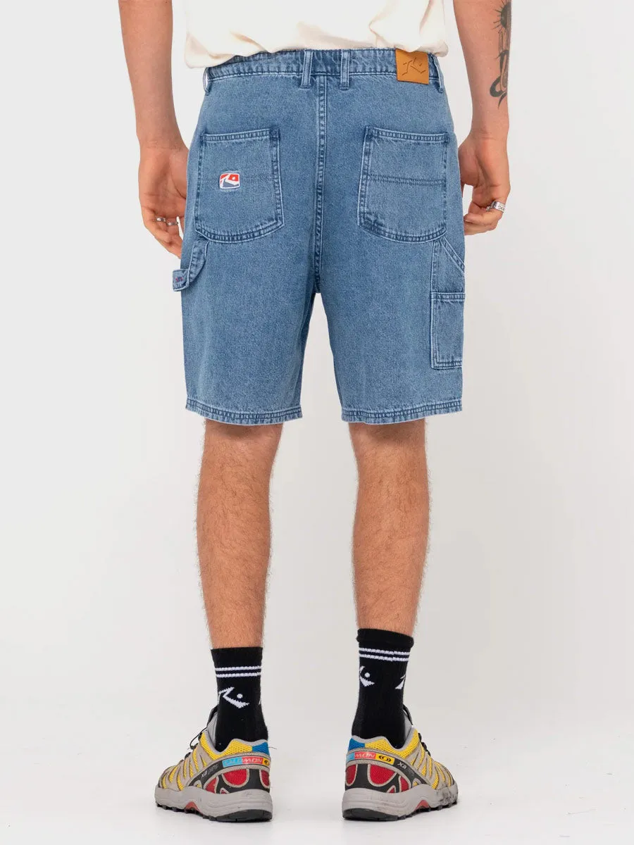 Dungaree Relaxed Denim Walkshort