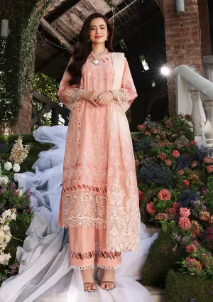 ECF-06 CINDRELLA |  Elaf Premium festive Chikankari collection2023