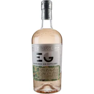 Edinburg Gin Distillery Rhunbarb & Ginger Liqueur Small Batch Infused 750 ml