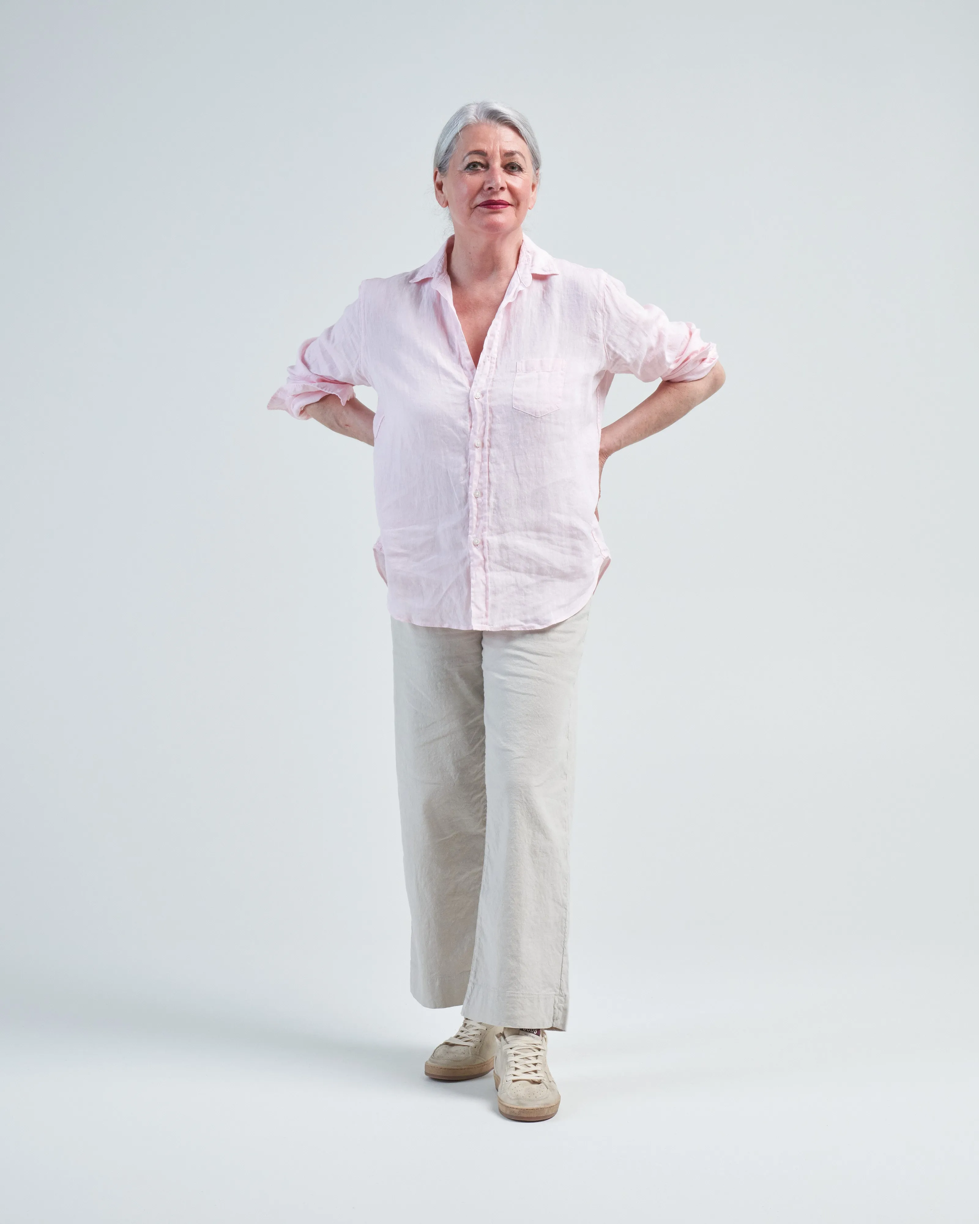 eileen relaxed button-up shirt