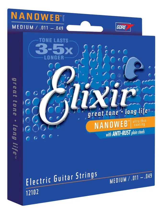 Elixir NANOWEB Electric Guitar Strings