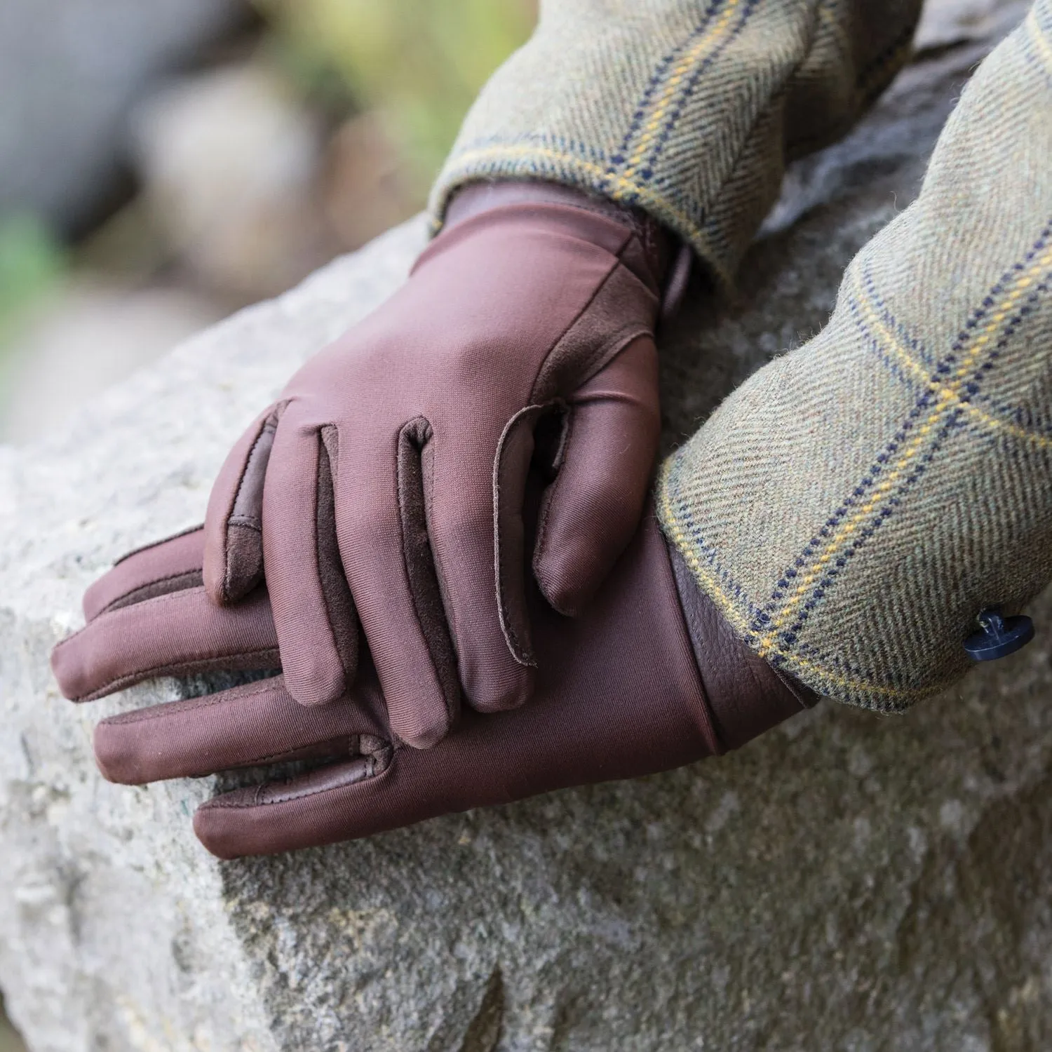 Equetech Stretch Show Horse Riding Gloves