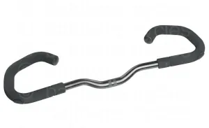 Ergotec ASH Basic Sport / Comfort Riser Handlebars 25.4mm 600mm - Silver
