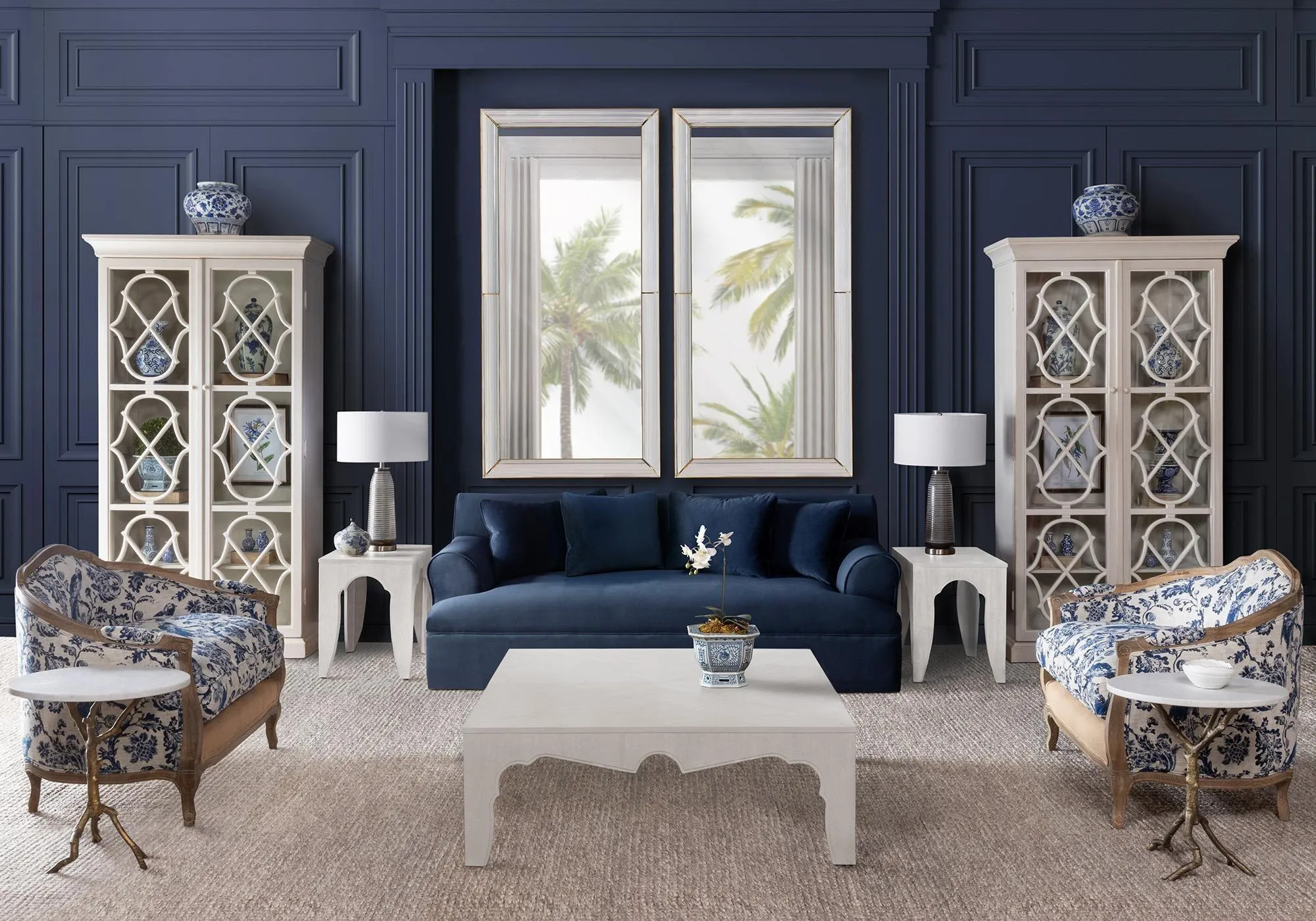 Estate Sofa, Atlantic Blue
