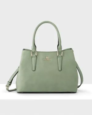 Eve Zip Top Satchel Bag