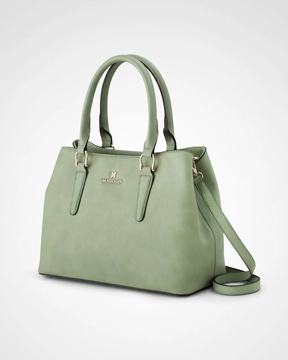 Eve Zip Top Satchel Bag