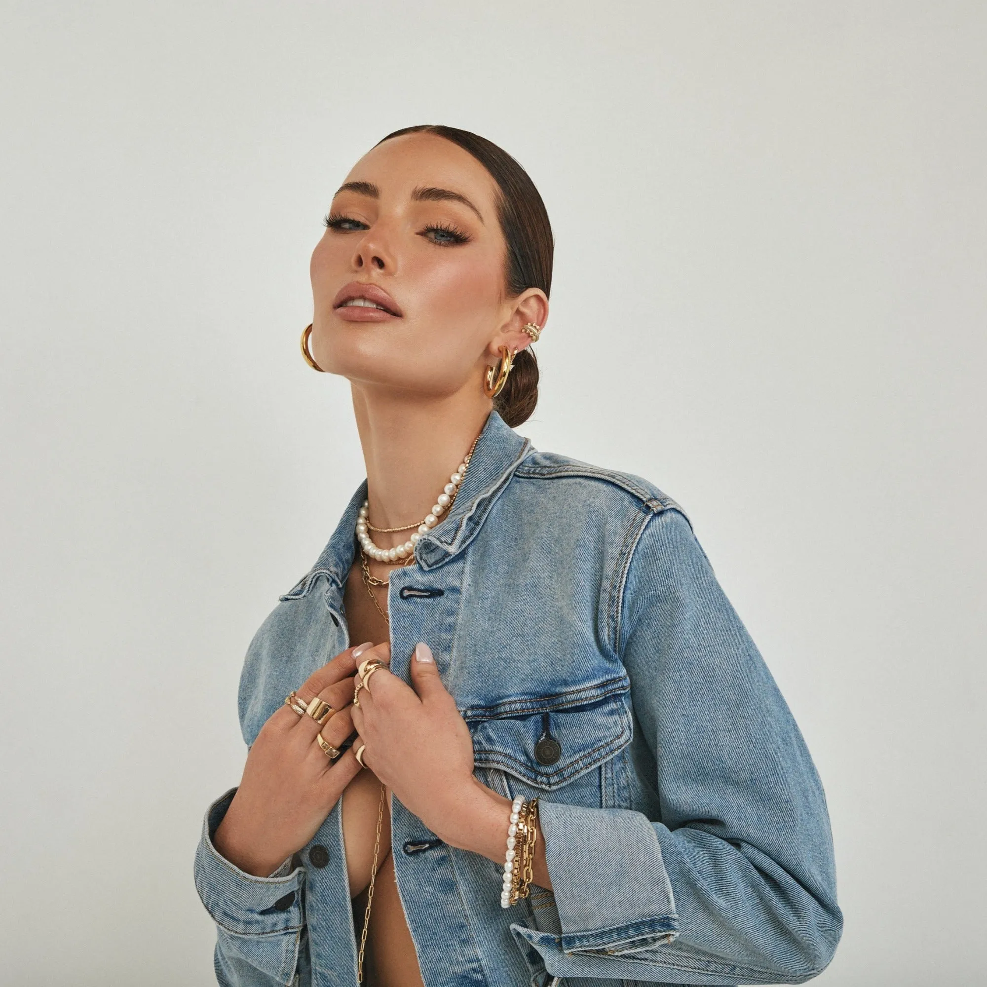 Extra Golden Hoops - Medium