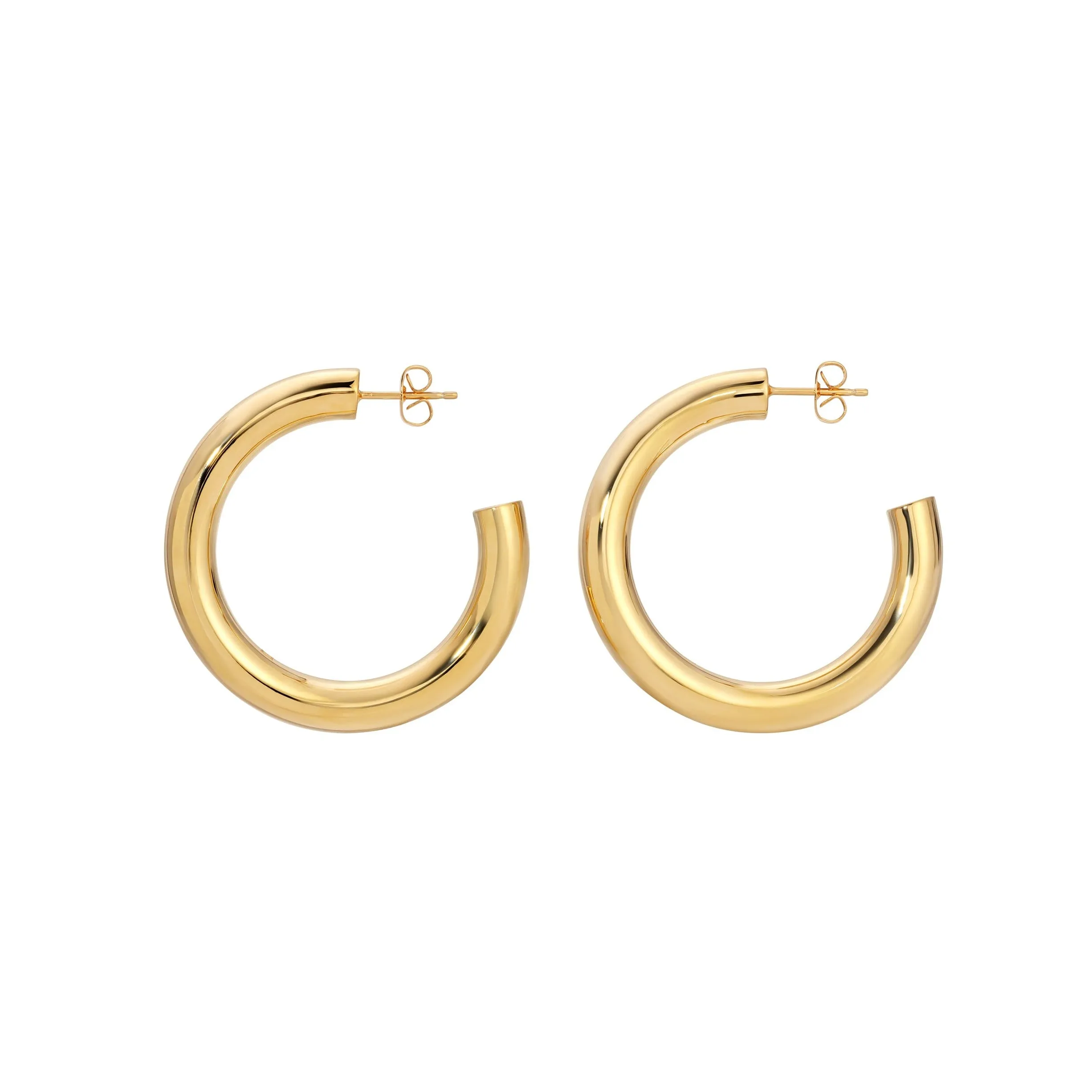 Extra Golden Hoops - Medium