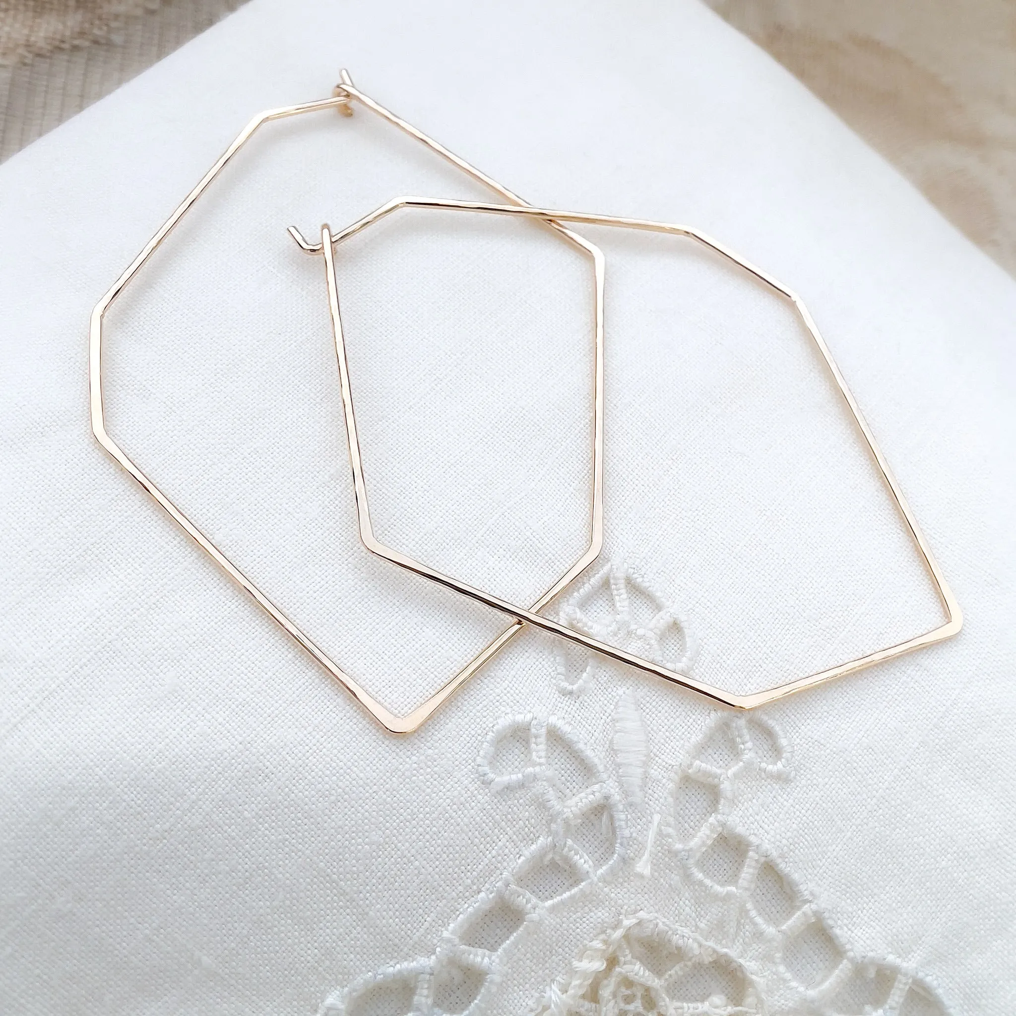FACET Geode Hoops