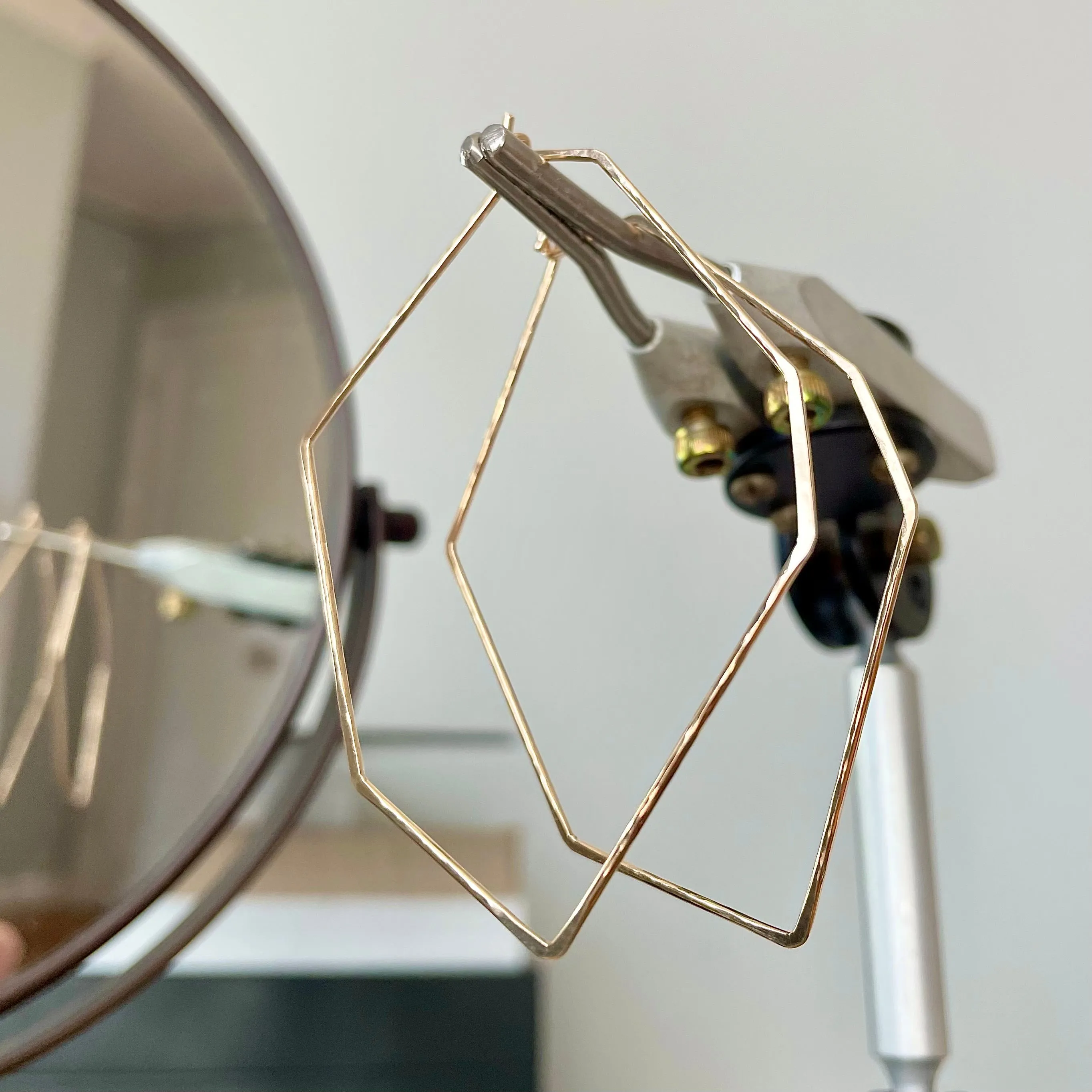 FACET Geode Hoops