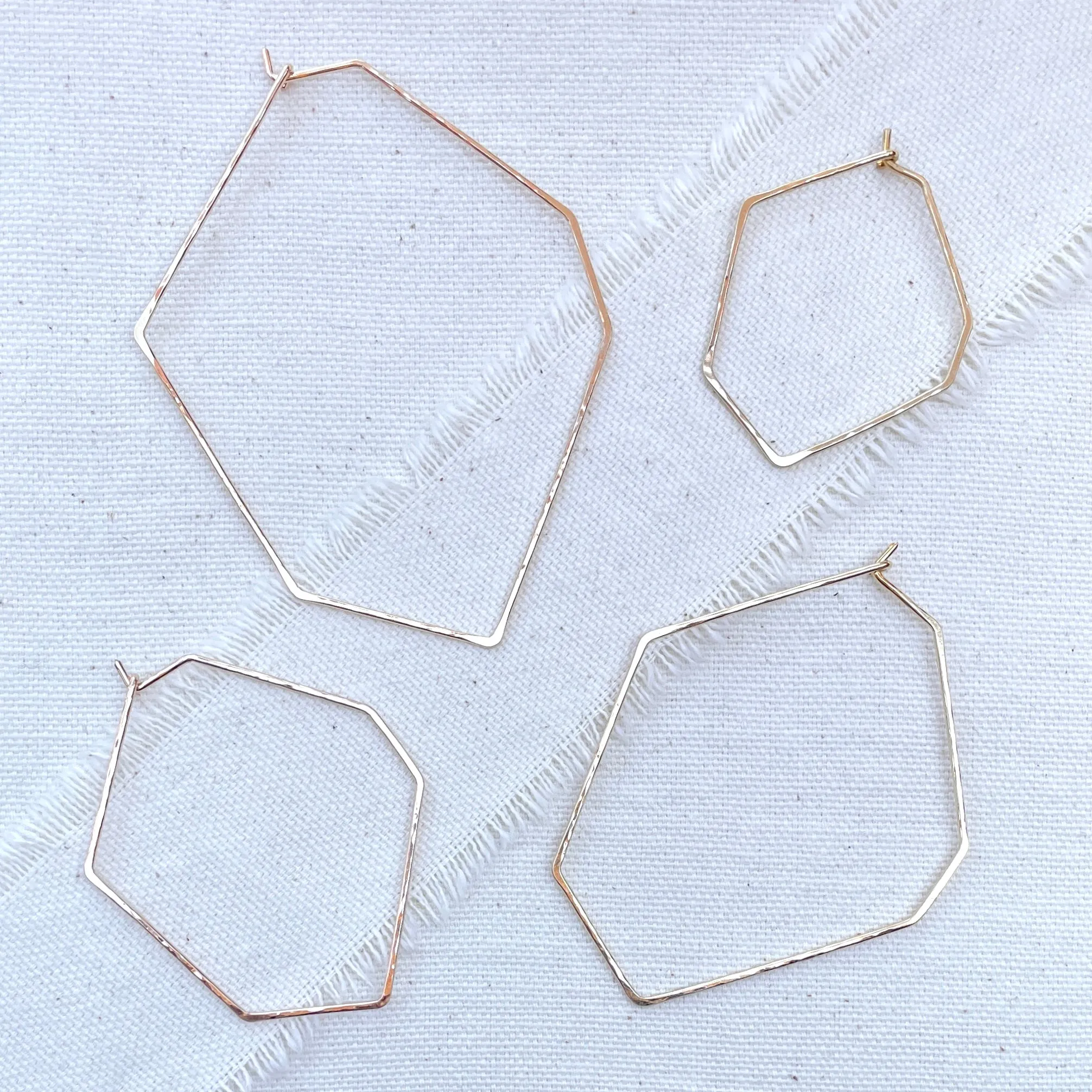 FACET Geode Hoops