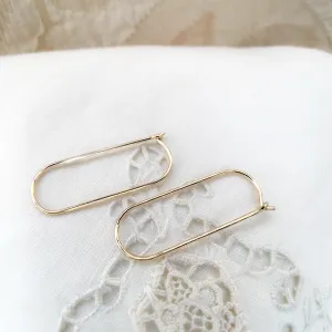 FACET Oblong Hoops