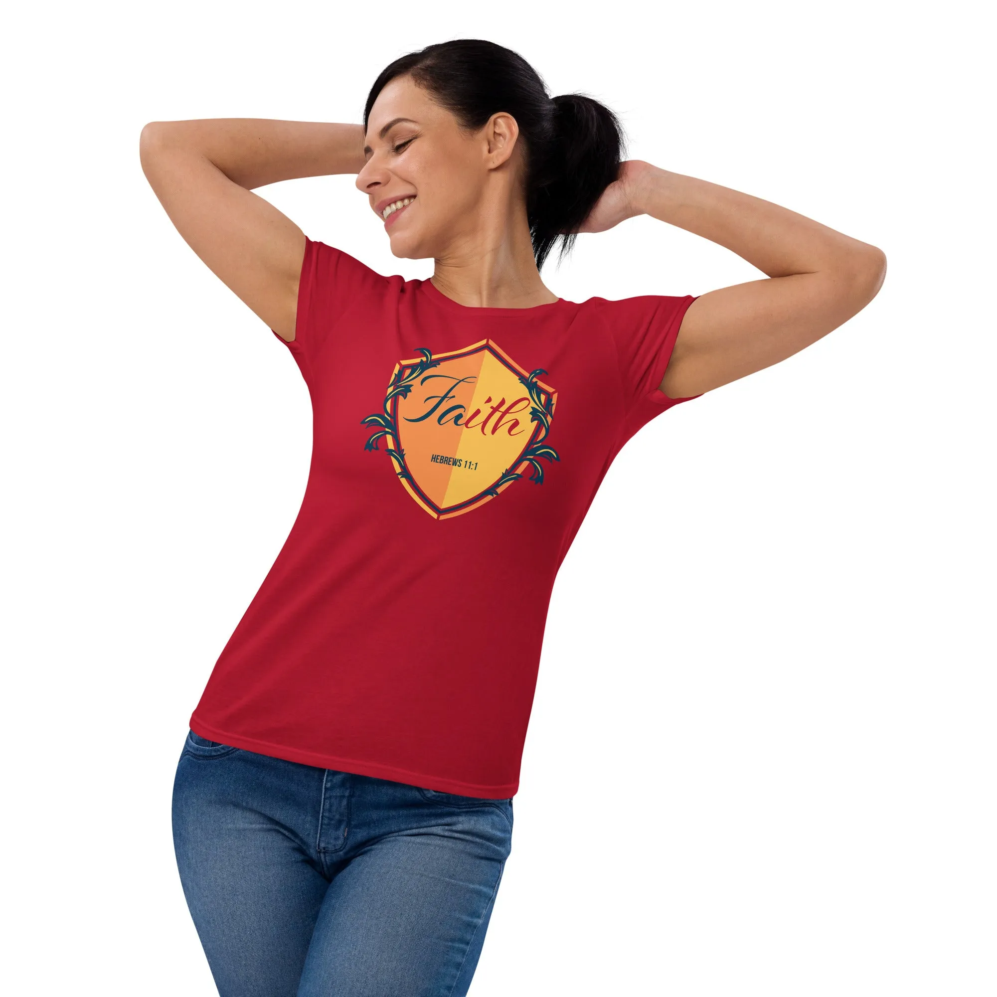 Faith - Women's fashioned short sleeve t-shirt