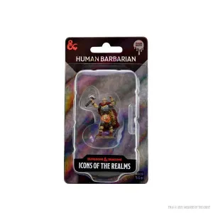 Female Human Barbarian D&D Icons of the Realms Premium Figures (W7)