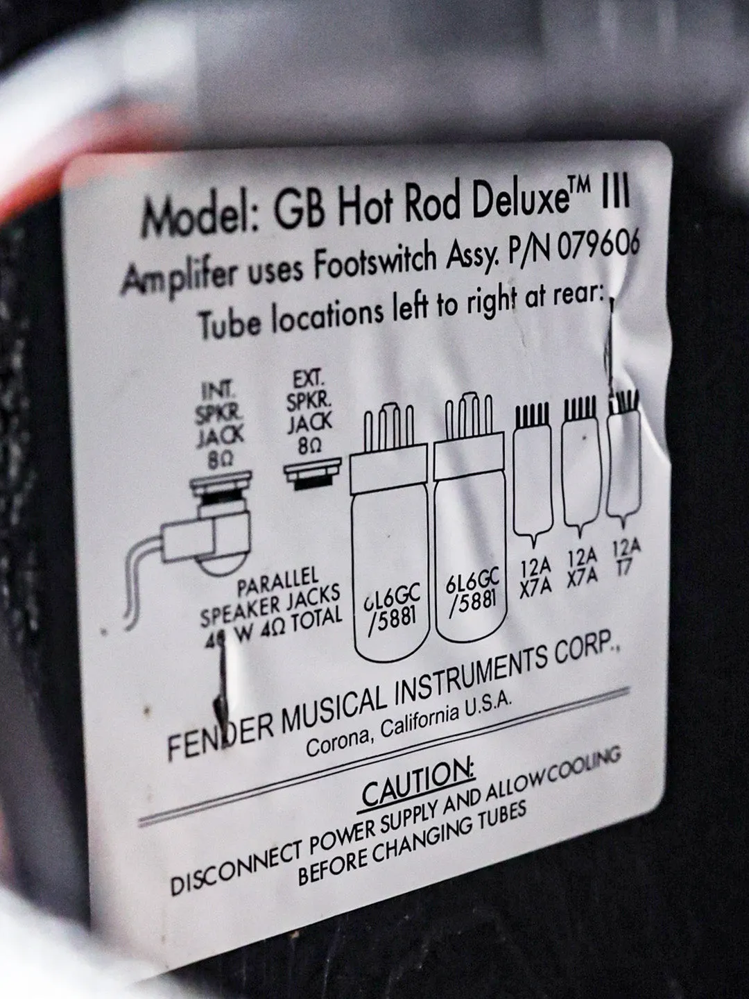 Fender George Benson Hot Rod Deluxe III - USA 2018