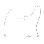 Fender Parts Pickguard Telecaster 8-Hole Mount White, 3-Ply 0991355000