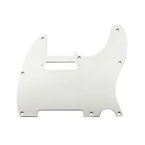 Fender Pickguard, Telecaster®, 8-Hole Mount, Chrome-Plated, 1-Ply
