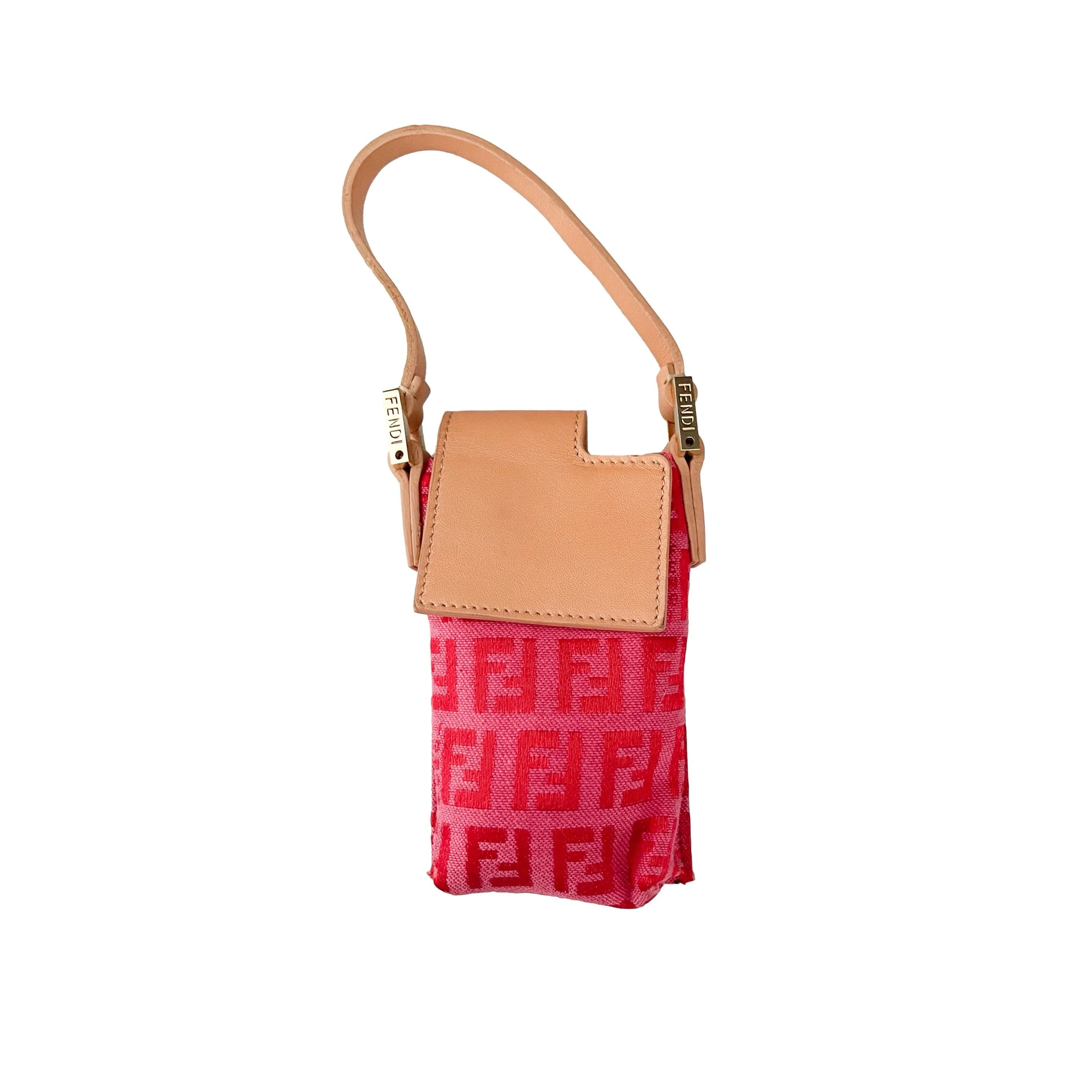 Fendi Pink Monogram Micro Bag