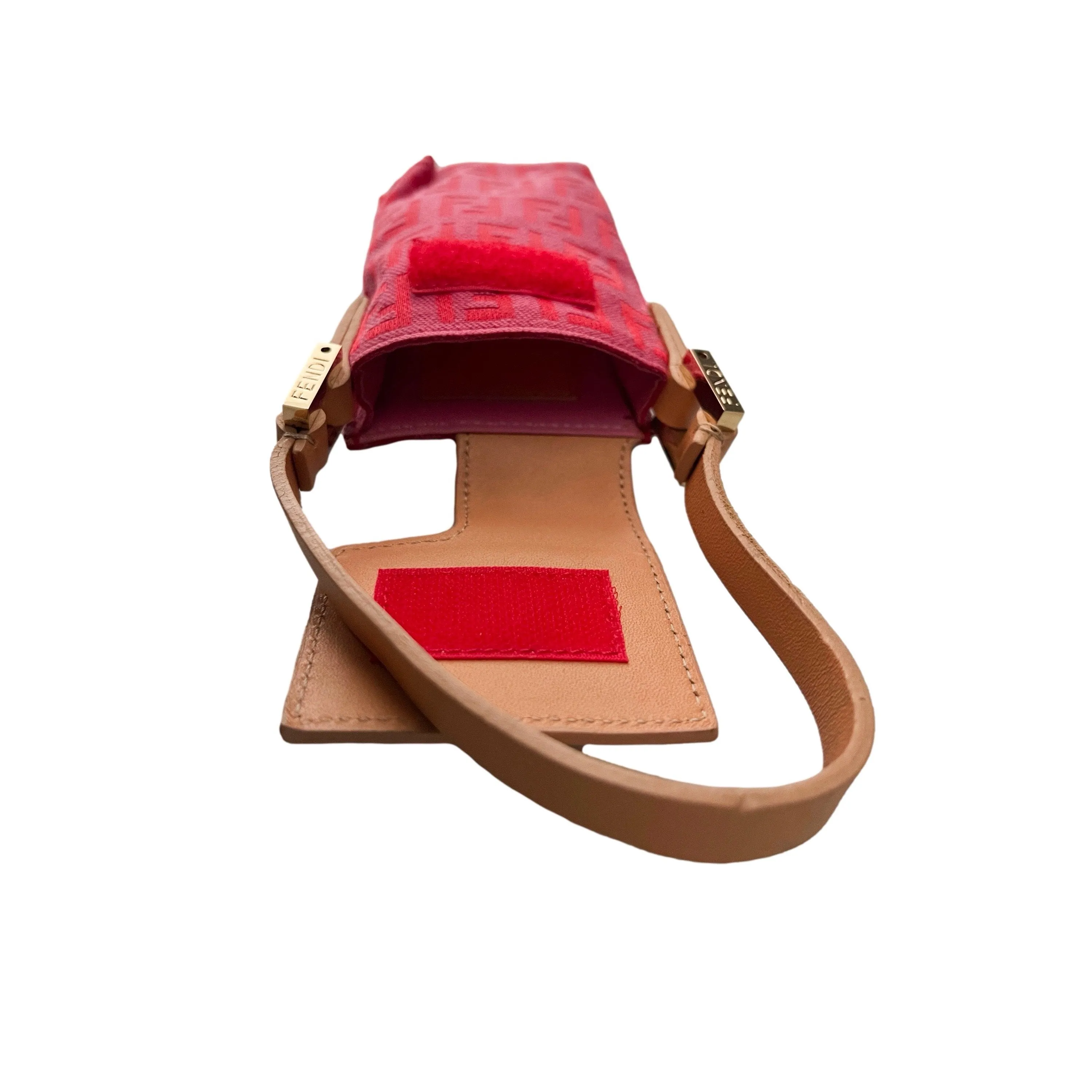 Fendi Pink Monogram Micro Bag