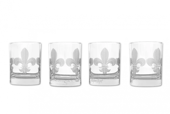 Fleur De Lis Glasses