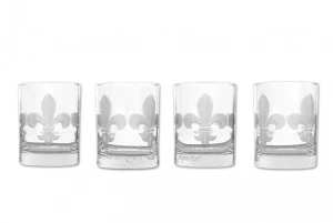 Fleur De Lis Glasses