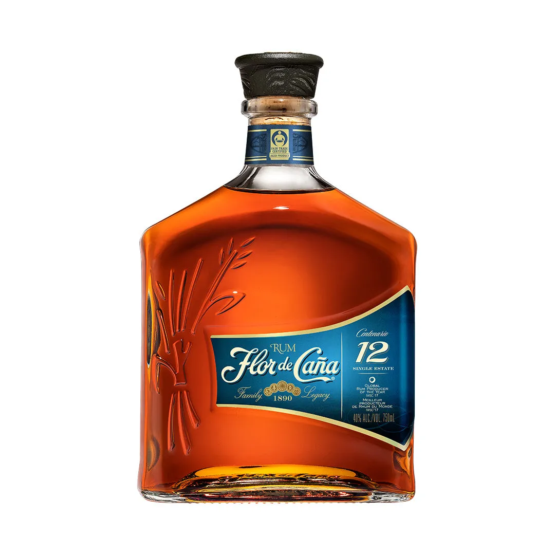 Flor De Cana 12 Year Old Rum - 750mL