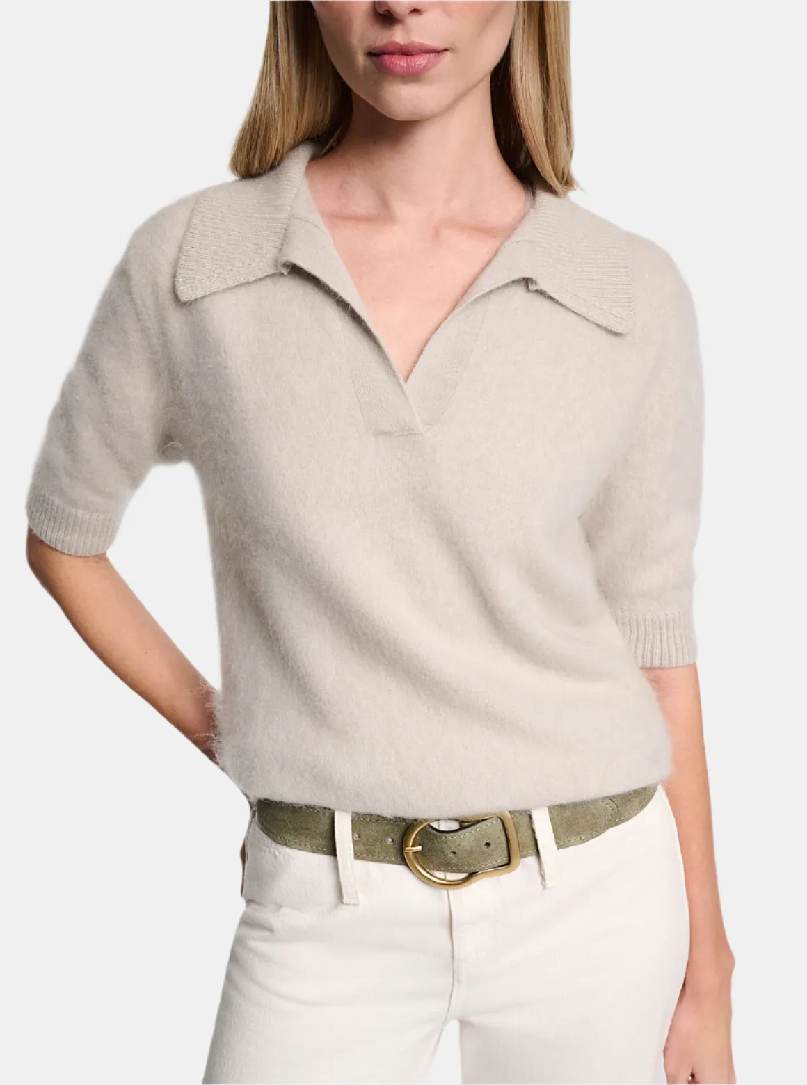 Fluffy Statements Pullover - Light Mint