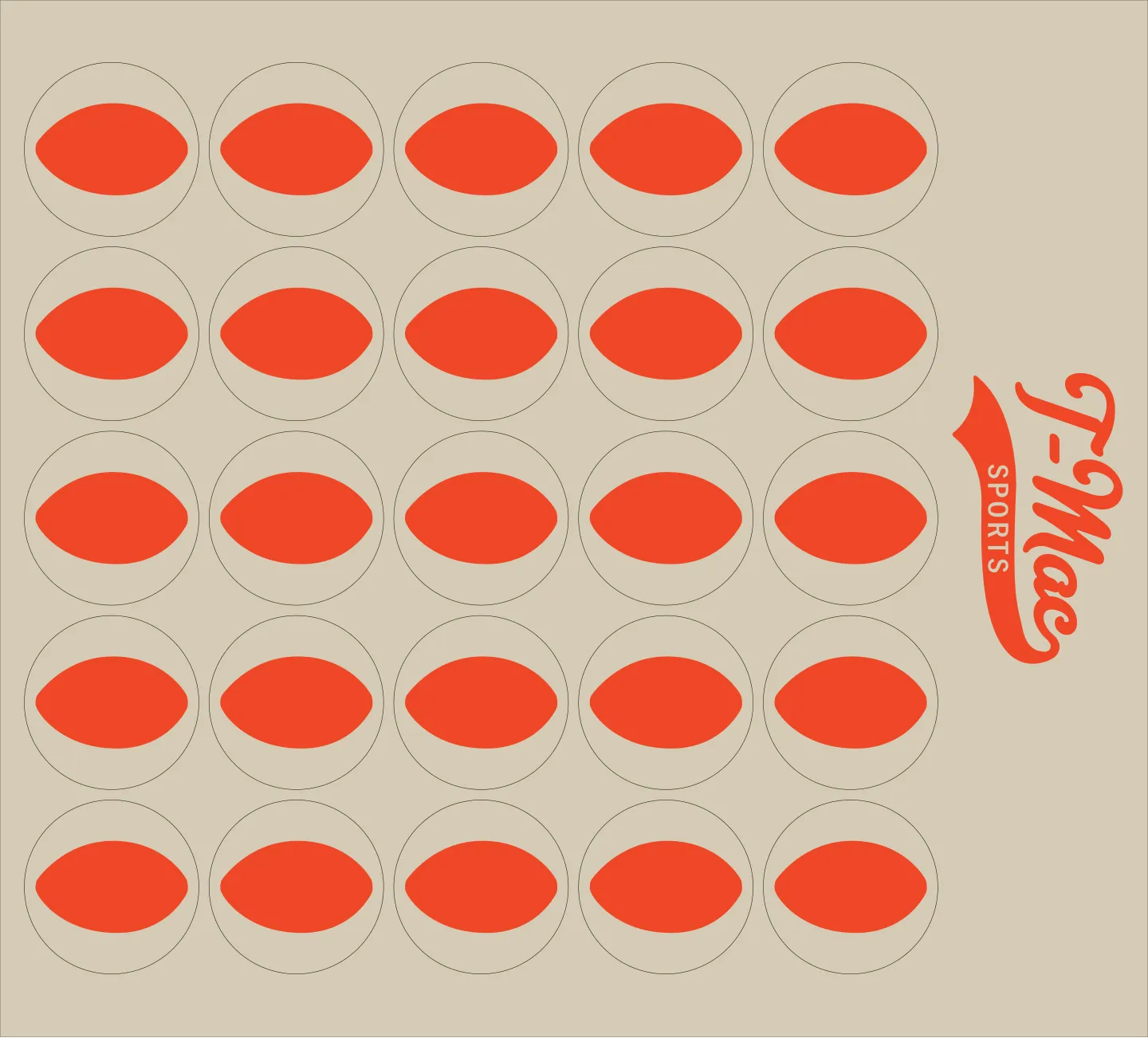 Football Mini Award Decals (3)