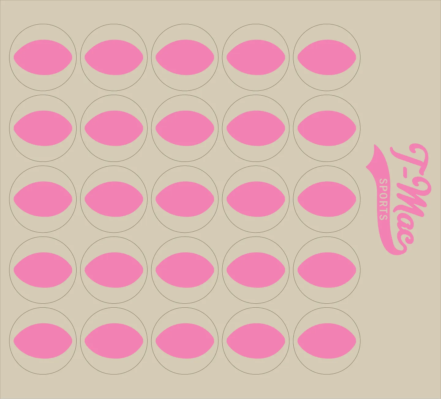 Football Mini Award Decals (3)