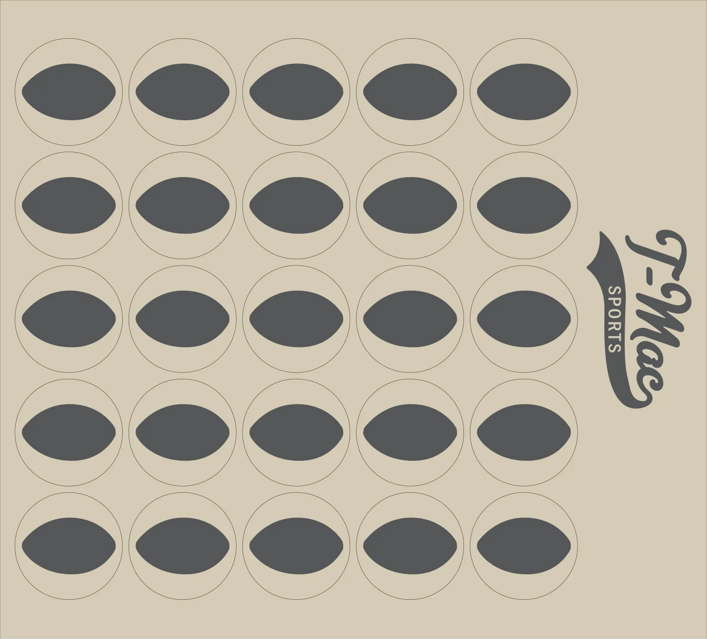 Football Mini Award Decals (3)