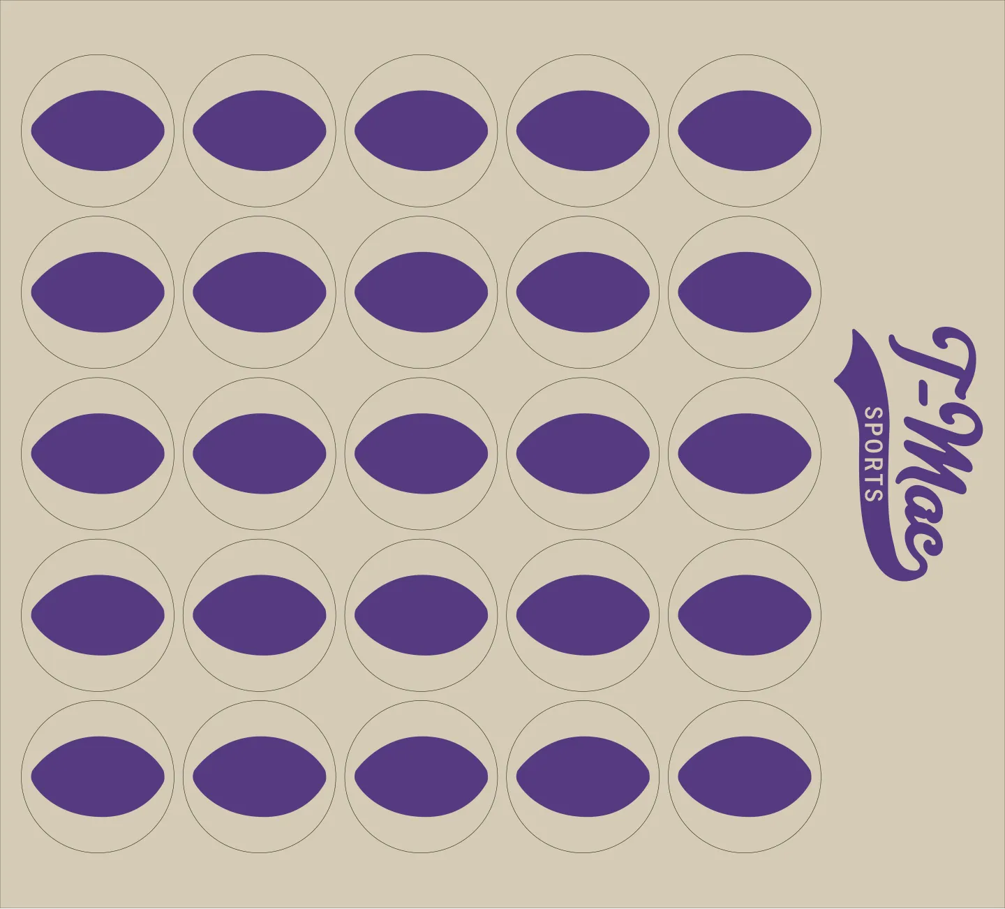 Football Mini Award Decals (3)
