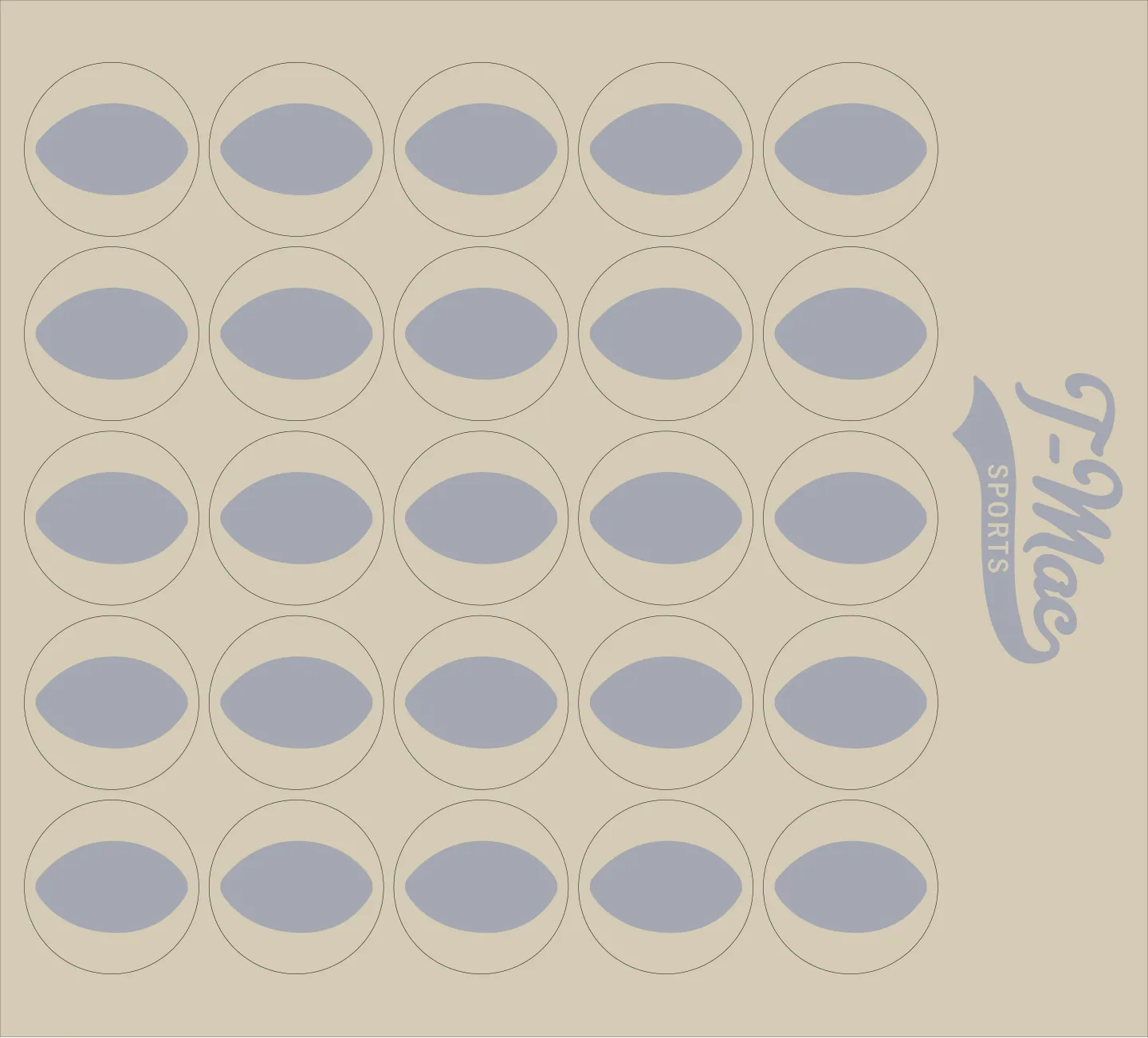 Football Mini Award Decals (3)