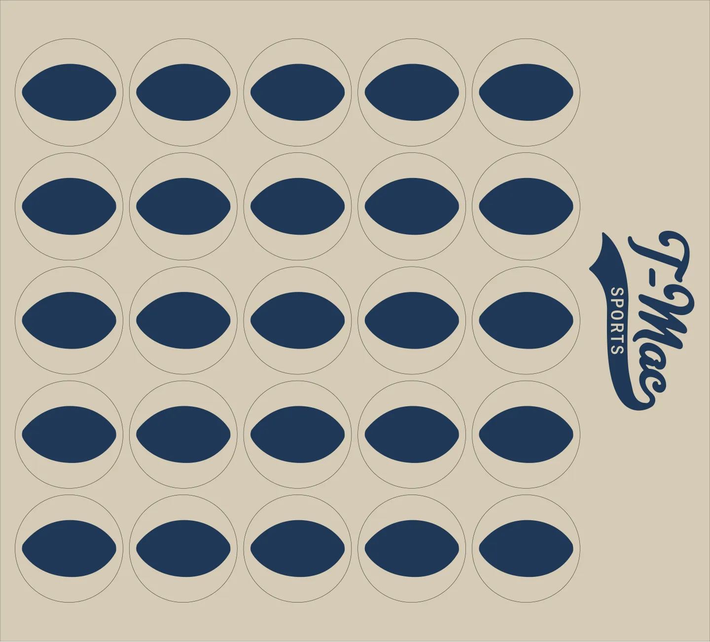 Football Mini Award Decals (3)