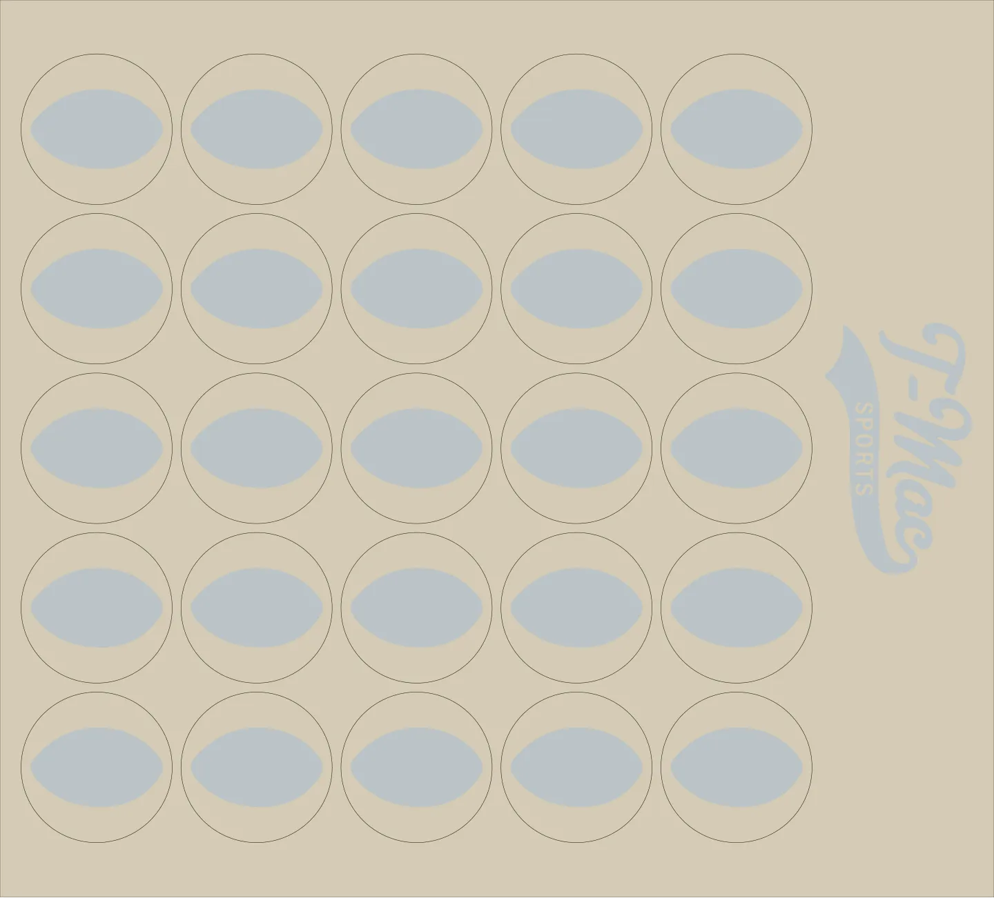 Football Mini Award Decals (3)