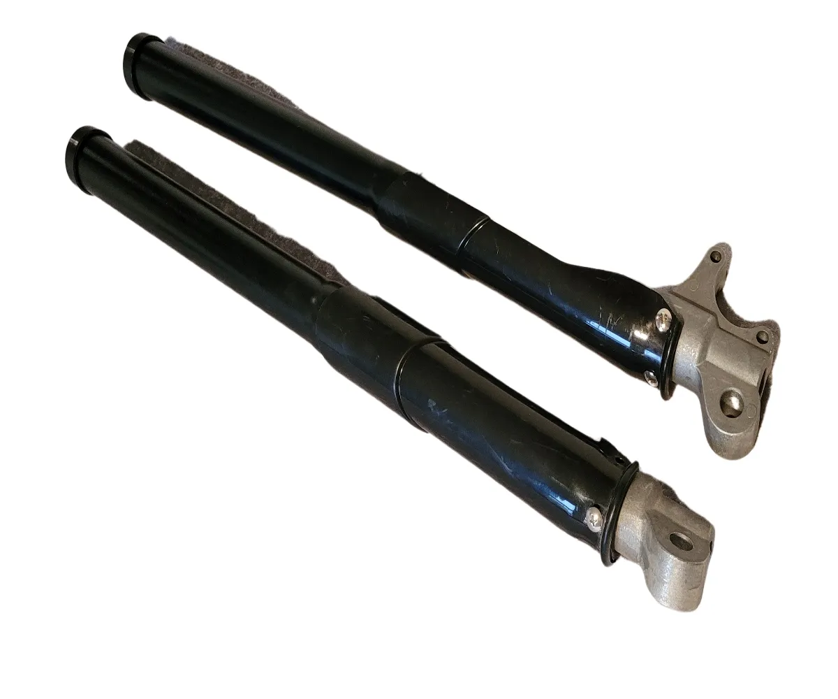 FOR19 SET OF FRONT FORKS WITH COVERS FOR 49CC DB49 UPBEAT MINI DIRT BIKE
