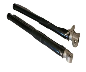 FOR19 SET OF FRONT FORKS WITH COVERS FOR 49CC DB49 UPBEAT MINI DIRT BIKE