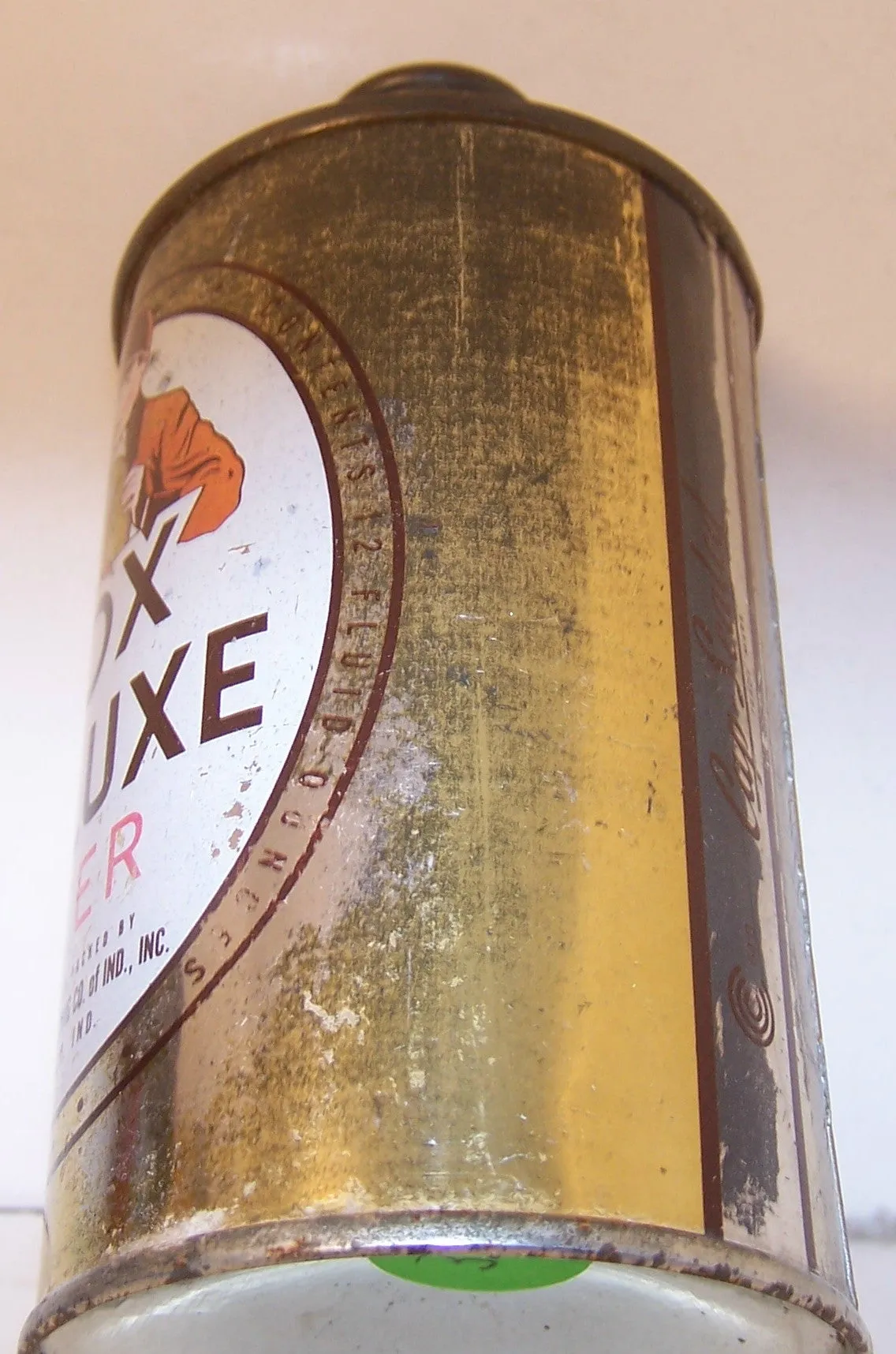 Fox Deluxe Beer, USBC 163-24, Grade 1-/2  Sold on 04/05/18