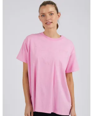 Foxwood Embroidery Tee - Pink