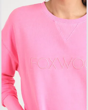 Foxwood Simplified Crew - Neon Rose