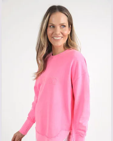 Foxwood Simplified Crew - Neon Rose