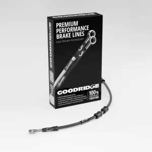 FRONT UPPER BRAKE HOSE KIT (M/C-ABS) FOR HARLEY DAVIDSON FLSTN SOFATIL DELUXE (ABS) 11-14