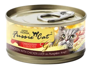 Fussie Cat Super Premium Chicken & Chicken Liver In Pumpkin Soup Canned Cat Food