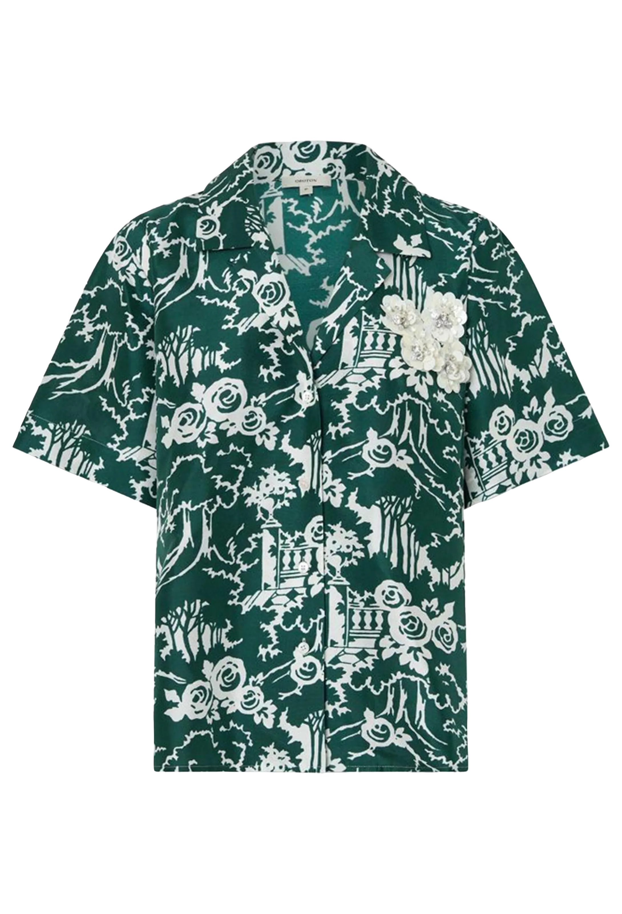 Garden Toile Camp Shirt