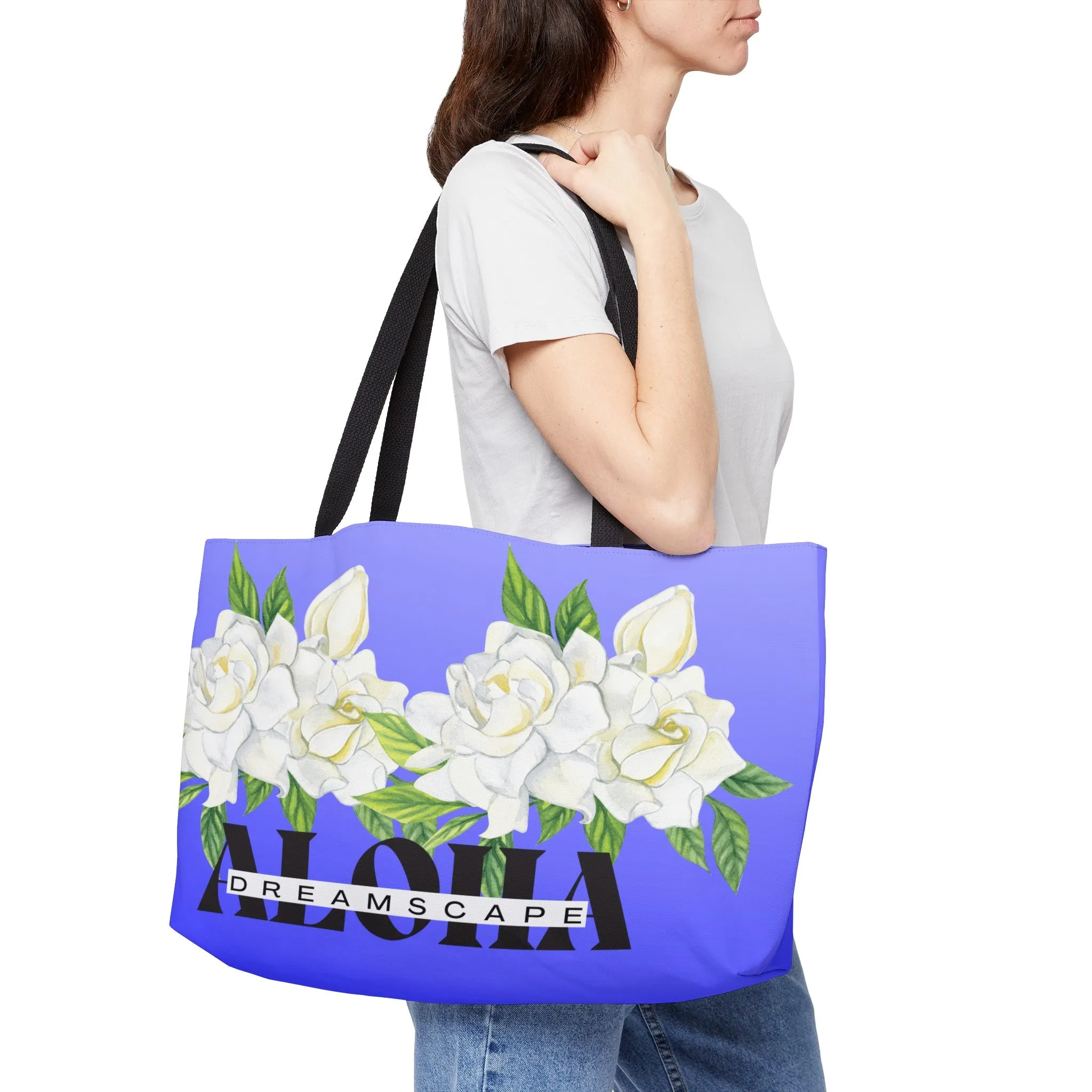 Gardenias-Weekender Tote Bag