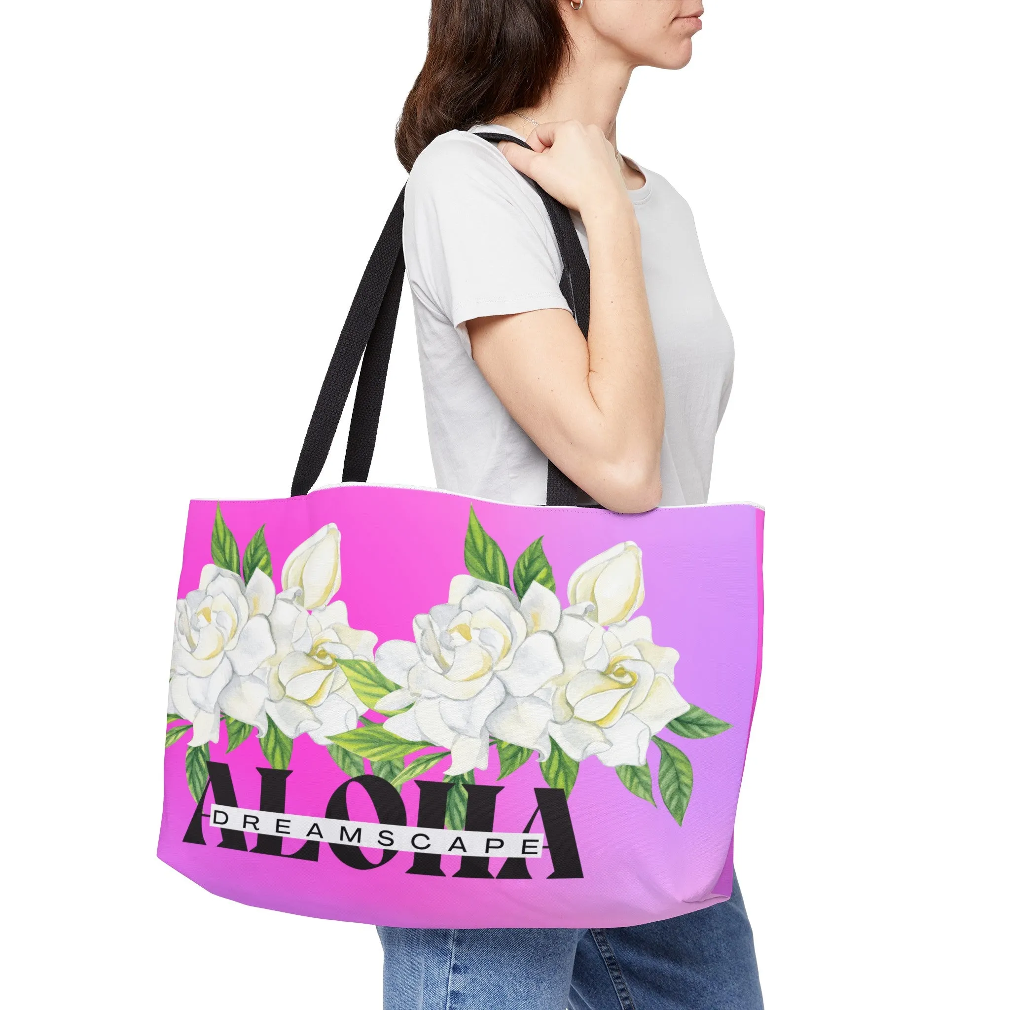 Gardenias-Weekender Tote Bag
