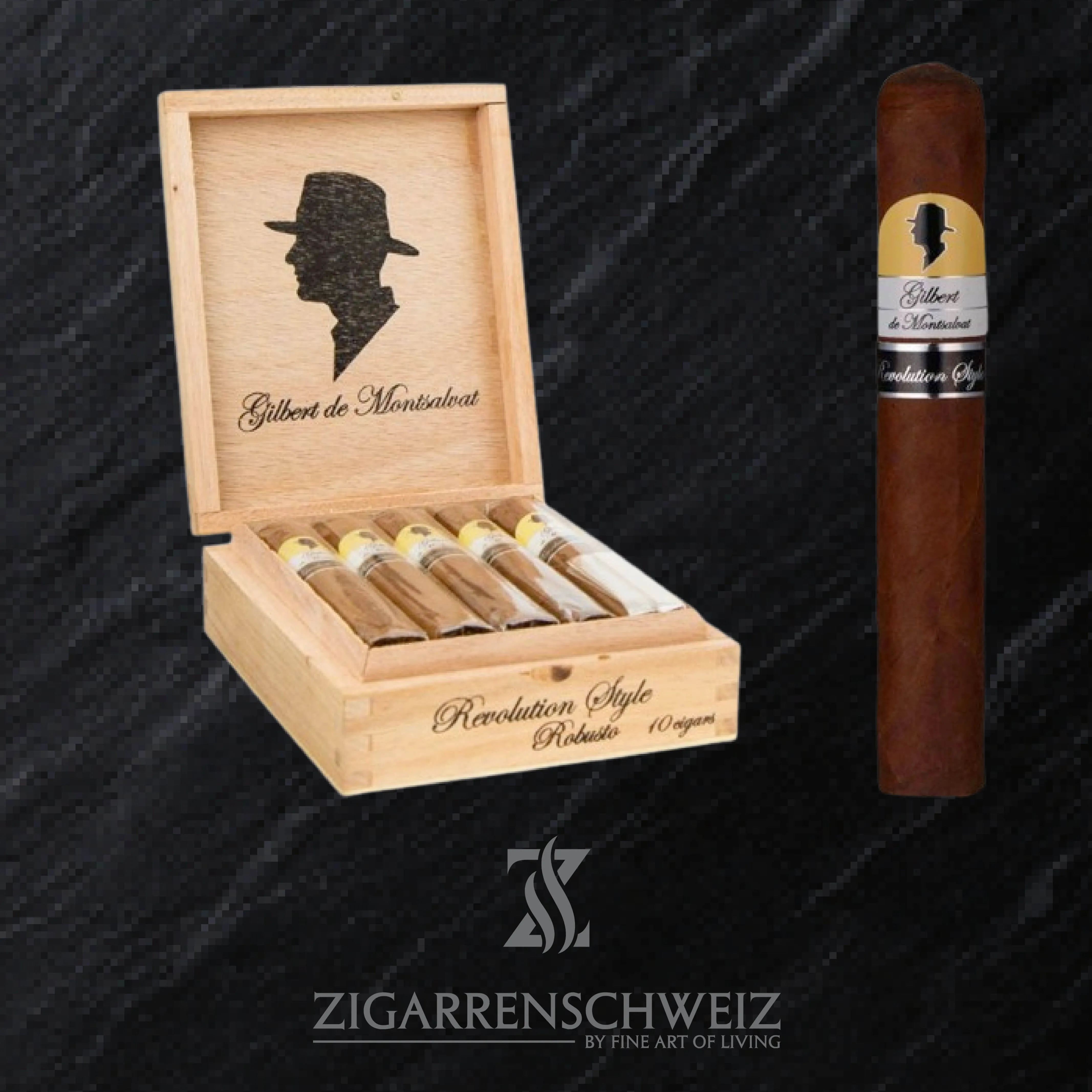 Gilbert de Montsalvat Revolution Style Robusto