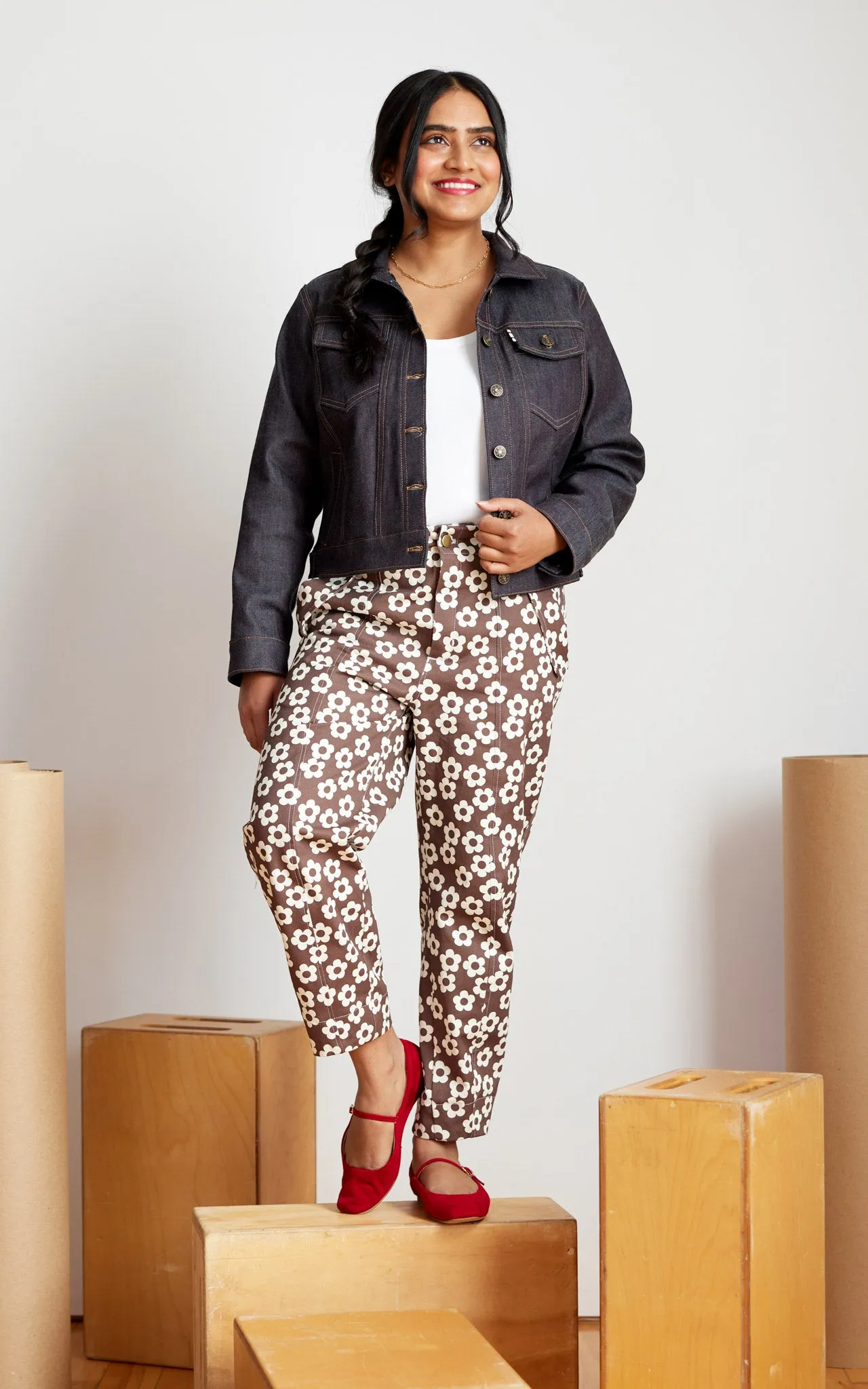 Glover Jean Jacket PDF pattern