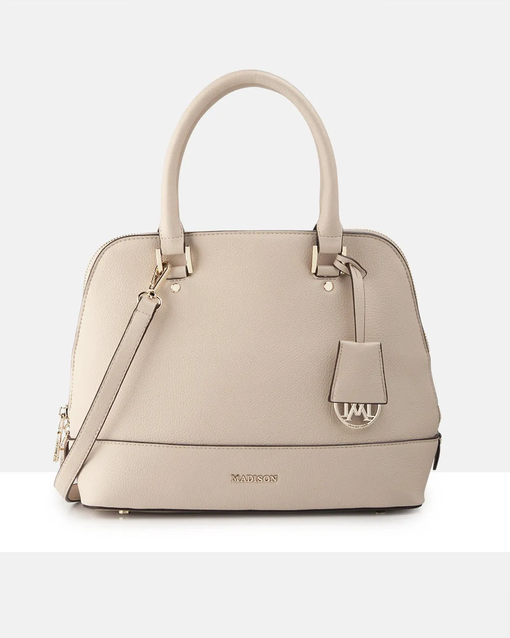 Grace Medium Dome Satchel Bag   Large Link Chain