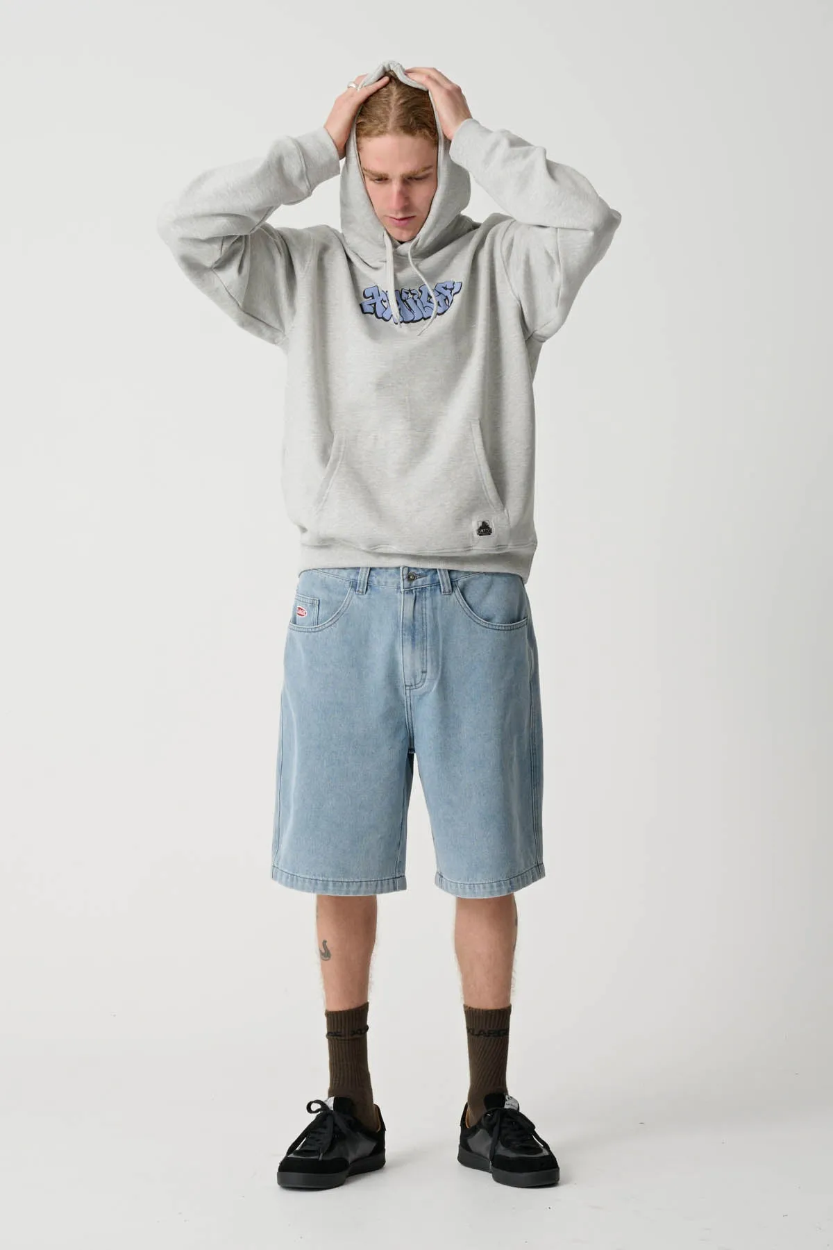 GRAFF HOODIE - ASH HEATHER